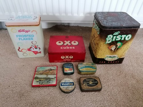 Vintage tins bundle - 8,