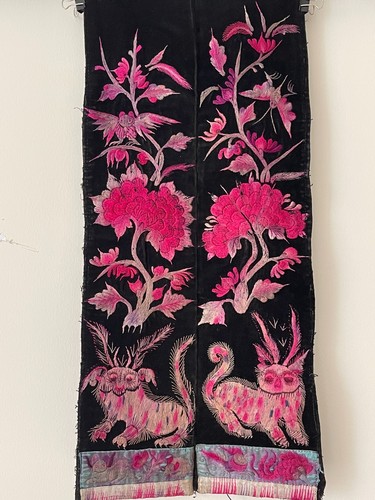 Rare antique chinese textile - rare,