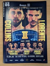 Collins v Lorente Boxing