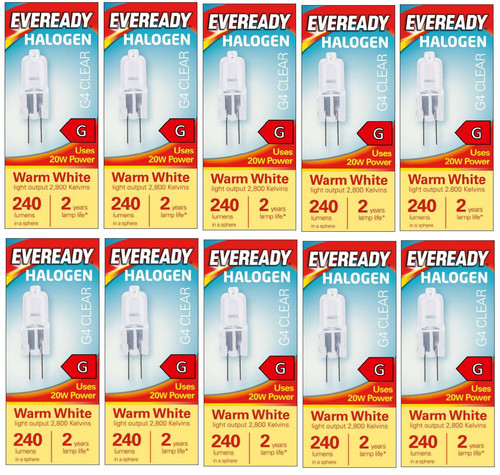 10x halogen capsule - halogen, bulbs