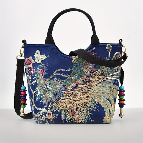 Sequins peacock embroidered - sequins,