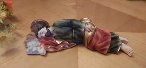 Sleeping saint joseph - sleeping, inch