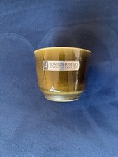 Small Honiton Pottery Vase 8cm High and 9cm Diameter. Excellent Condition