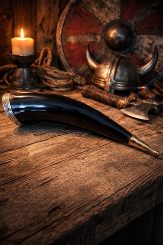 Viking drinking horn - viking, with