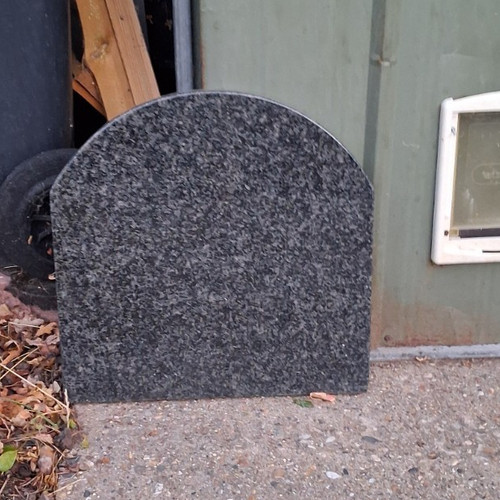 Dark grey granite slab - dark,