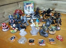 Disney Infinity Massive Joblot Bundle Xbox One 3.0 Mixed Figures Base Cards 