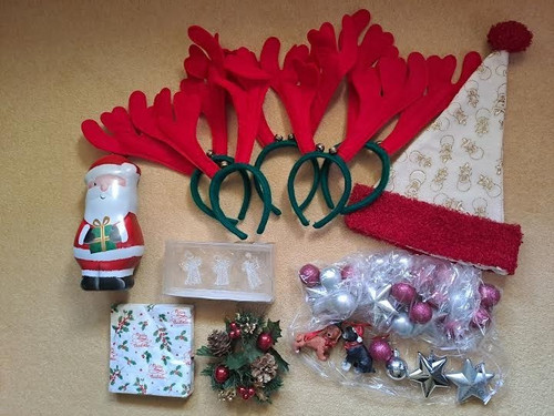 Christmas decorations glass