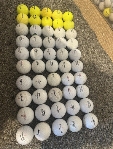 Mixed brands golf balls - 50,