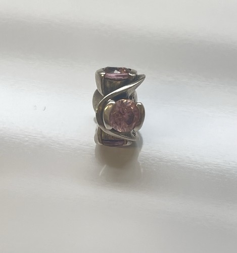 Chamilia charm pink stones - charm,
