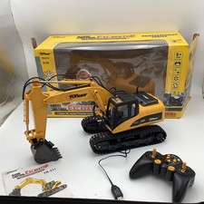 TOP RACE TR-211 RC Excavator 1:14 Scale 15 Channel Die-Cast Metal Shovel TH