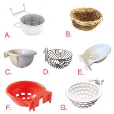 Canary Nest Pans - Plastic /