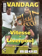 Vitesse v Liverpool - UEFA Cup