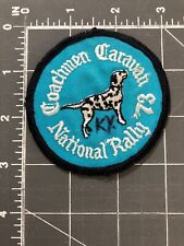 Vintage Coachmen Caravan National Rally 73 Dalmatian Logo Patch 1973 KY RV Club