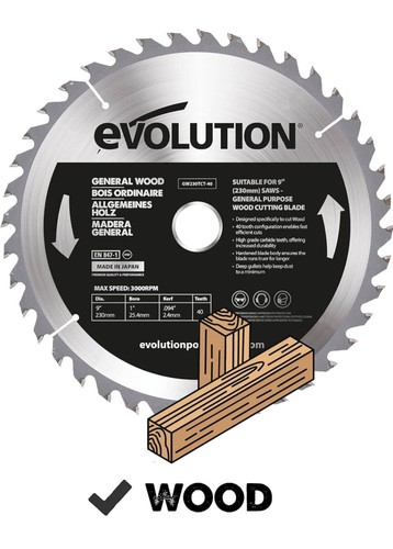 Evolution power tools - evolution, wood