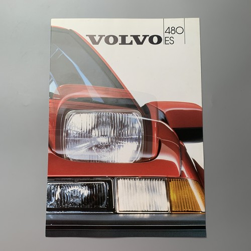 Volvo 480 brochure - volvo,