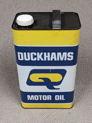 Vintage duckhams motor - oil, can