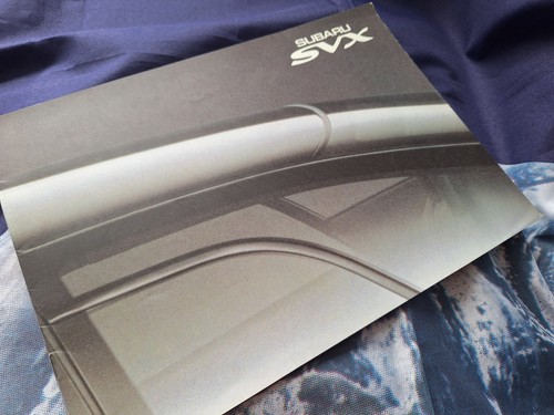 Subaru svx sales brochure - brochure, 10