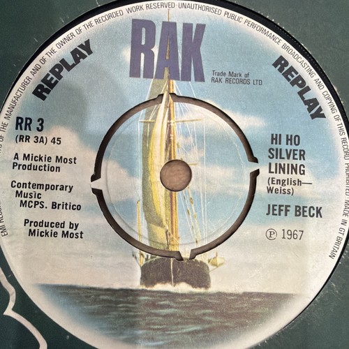 Jeff beck silver - jeff, lining
