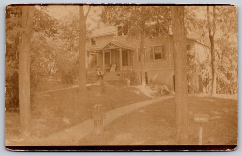 1908 rppc new york old - new,