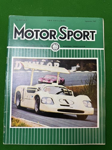 Motorsport magazine september - motorsport,