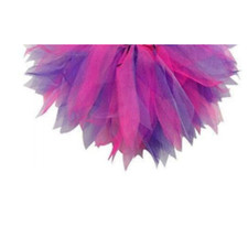 NEON PINK PURPLE TUTU SKIRT