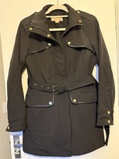 ladies black michael kors coat