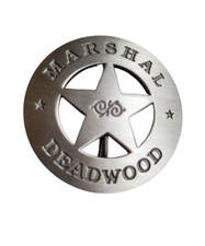 Replica Marshal Deadwood Badge