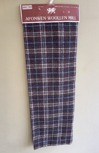 Afonwen woollen brown - woollen, blue