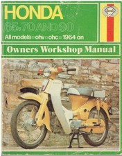 HONDA S65 C70 C200 CM90 C90 S90 ( 1964 - 1973 ) OWNERS WORKSHOP MANUAL