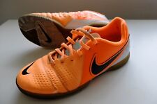 Mens Nike indoor CTR360 non mark sole football boots UK 5.5 Orange silver 2013
