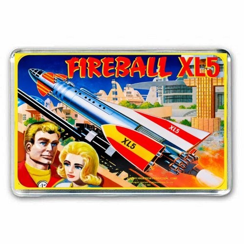 Retro 60s fireball xl5 lunch - retro, :