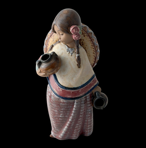 Lladro pepita with - with, sombrero"