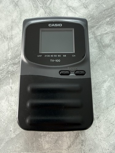Casio 100d pocket tv - tv-100d,
