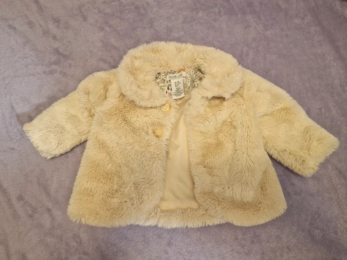 Baby girls faux fur