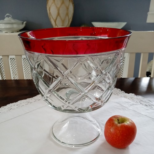Vintage indiana crystal ruby - vintage,
