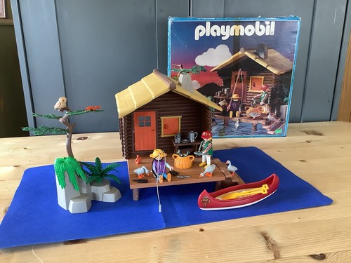 Playmobil log cabin - log,