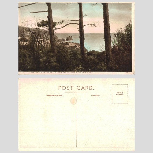 Vintage postcard the needles - vintage,
