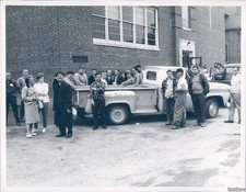 1969 Easthampton Notre Dame School Pickup Truck Classic Car Photo 7X9