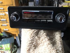 Vintage Classic Motorola 727 AM/LW Car Radio with Speakers