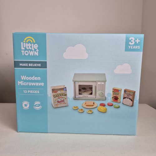 Aldi little town wooden - little,