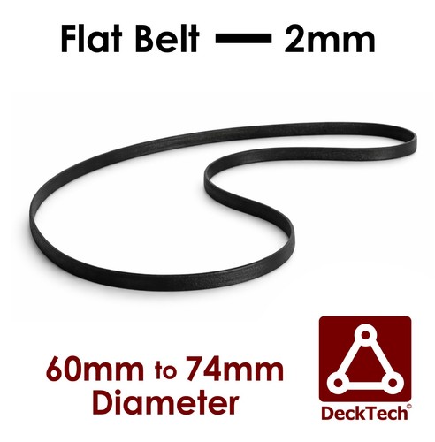 Decktech 2mm flat belt - 2mm,