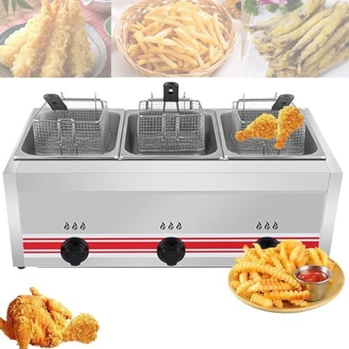 Professional gas chip fryer - professional,
