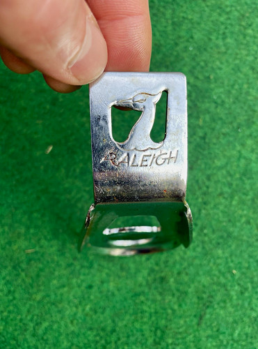 Vintage bicycle raleigh lamp - vintage,