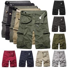 Men Cargo Shorts Pants Chino