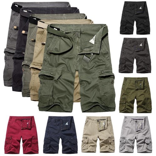 Men cargo shorts pants chino - shorts,