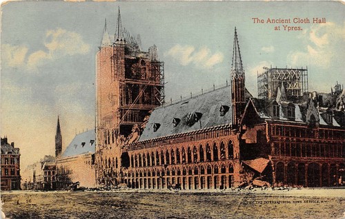 Ypres belgium c1910 postcard - belgium,