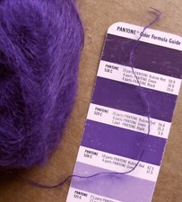 c400g Twilley's Wisper Dark Purple 80% Kid Mohair/20% Nylon - Perfect for Shawls