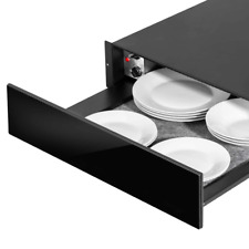 Baridi DH201 Built-In Plate Mug Warming Drawer 60cm Push-to-Open Anti-Slip B