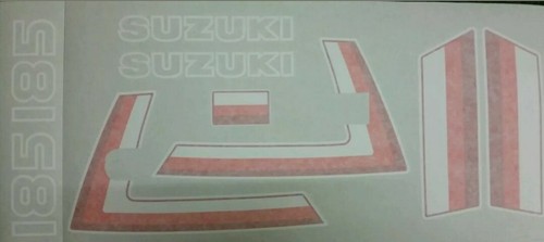 Suzuki ts185er 1977 decal - ts185er,