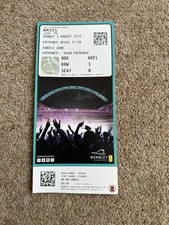 Rare Oasis Paper Ticket For